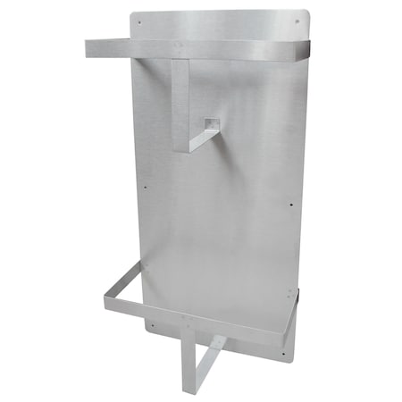 Omnimed Stainless Steel Double Bedpan/Urinal Storage Rack 303025
